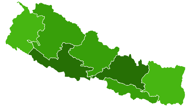 Map of Nepal